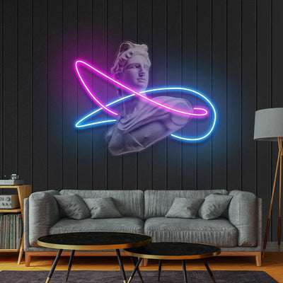 Apollo Led Neon Acrylic Artwork - Neonzastudio