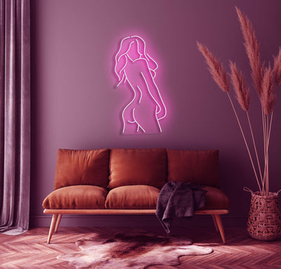 Beauty Pose Neon Sign - Neonzastudio