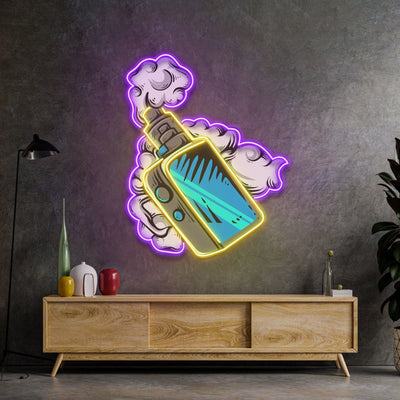 Bottle Bong LED Neon Sign Light Pop Art - Neonzastudio