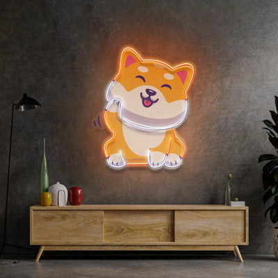 Cute Shiba LED Neon Sign Light Pop Art - Neonzastudio