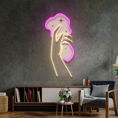 Fancy New Nails LED Neon Sign Light Pop Art - Neonzastudio