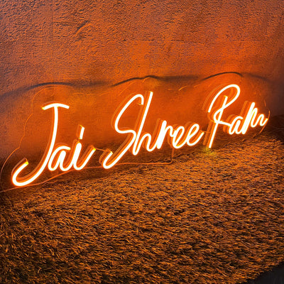 Jai Shree Ram Neon Sign - Neonzastudio