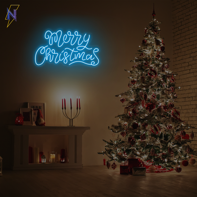 Merry Christmas light sign - Neonzastudio