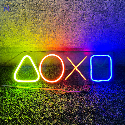 Game Button Neon Sign - Neonzastudio