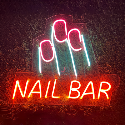 Nail Bar Neon Sign - Neonzastudio