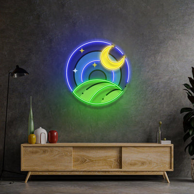 Starry Night LED Neon Sign Light Pop Art - Neonzastudio