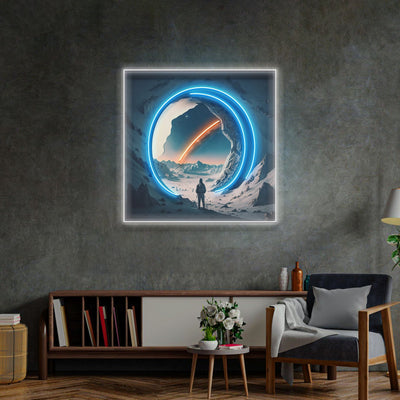 Astronaut Experiencing The Space LED Neon Sign Light Pop Art - Neonzastudio