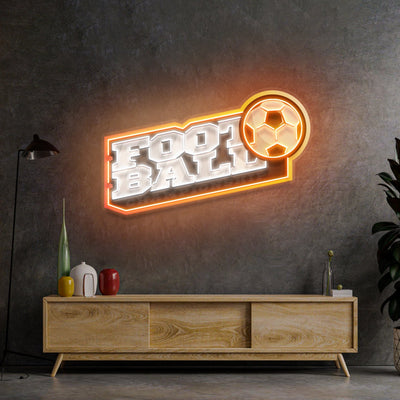 Football LED Neon Sign Light Pop Art - Neonzastudio