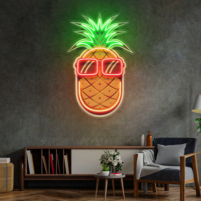 Pineapple LED Neon Sign Light Pop Art - Neonzastudio