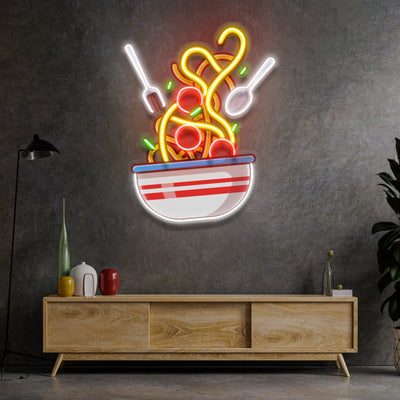 Spaghetti LED Neon Sign Light Pop Art - Neonzastudio