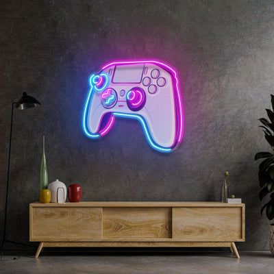 Stick Controller Cartoon LED Neon Sign Light Pop Art - Neonzastudio